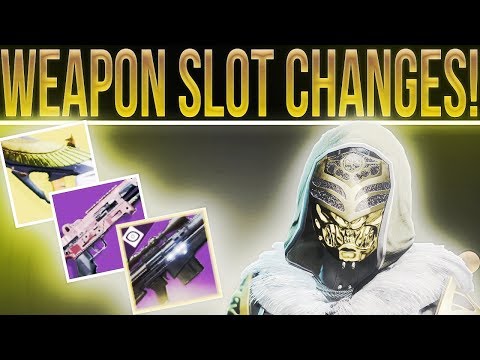 Destiny 2 News. WEAPON SLOT CHANGES! Vigilance Nerf/Time To Kill Addressed, Exotic Tuning & More! Video