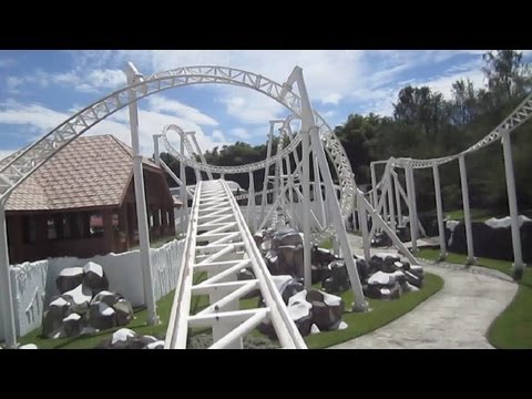 Avalancha Front Seat on-ride HD POV Xetulul, Guatemala