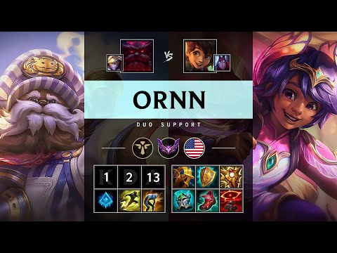Ornn Support vs Milio - NA Master Patch 25.08
