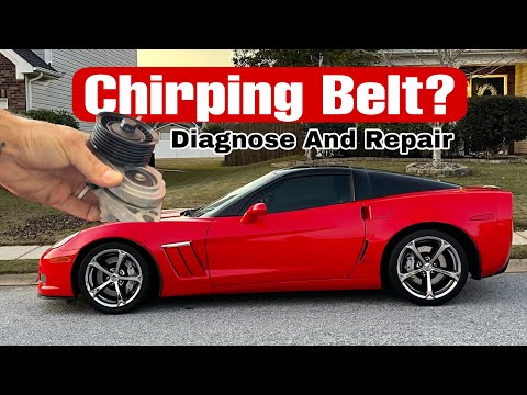 C6 Corvette serpentine belt and pulley replacement