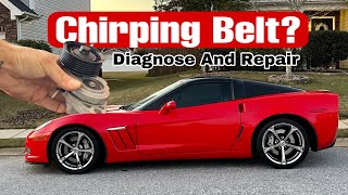 C6 Corvette serpentine belt and pulley replacement