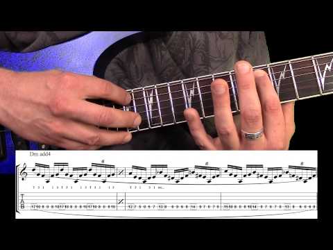 Satch boogie (how to play) Tapping part 3.  click below for next lesson.