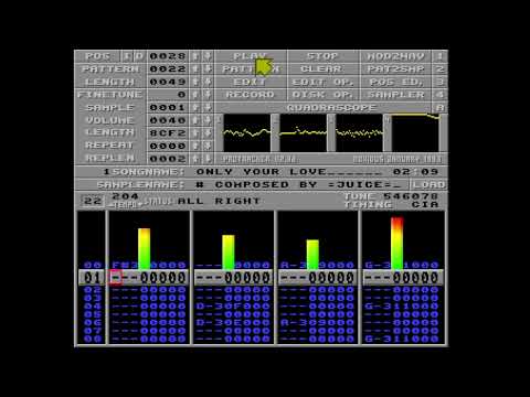 Amiga Rave Music: Only Your Love By Juice.