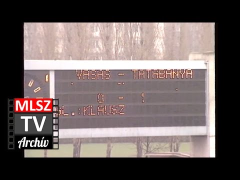 Vasas-Tatabánya | 1-2 | 1991. 03. 30 | MLSZ TV Archív