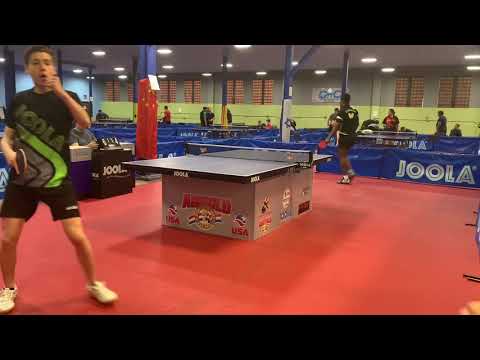 Gal Alguetti vs Ojo Onaolapo- 2019 Arnold Table Tennis Challenge