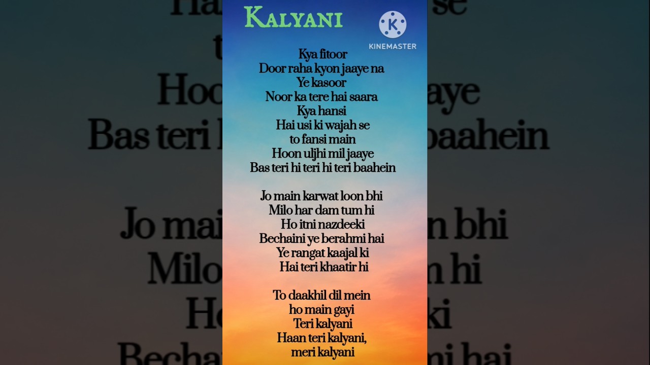 Kalyani | Shreya Ghoshal | New Song 2026 | Lyrical Video | Kalyani Song💖💖