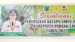 Download lagu Plt Bupati Padang Lawas Buka Sosialisasi Peremajaa... mp3