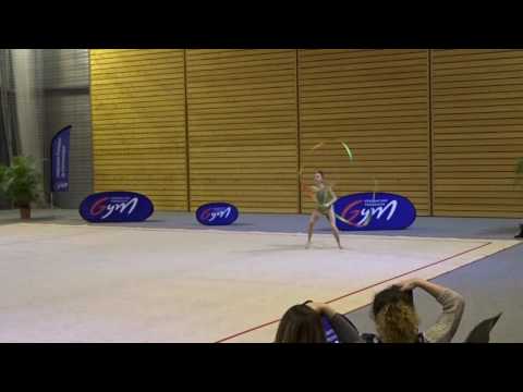 Léonie Beaudouin ruban - Nat A 14-15 ans - France Chambéry 2017