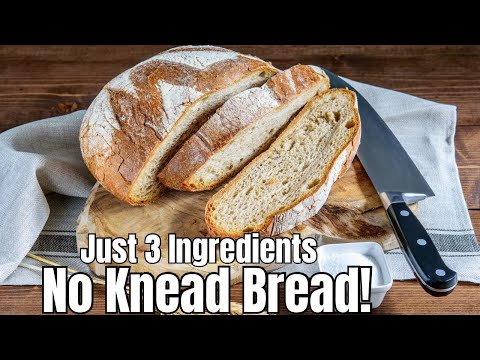 THE EASIEST Homemade Bread Recipe EVER!