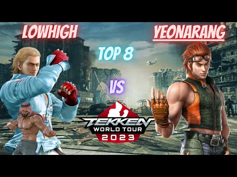 Lowhigh (Shaheen,steve) Vs Yeonarang (Hwoarang) TWT 2023 - REV Major 2023 - Top 8