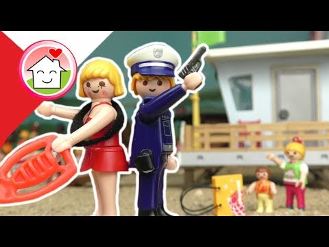 Playmobil Policja po polsku Złodzieje na plaży - Rodzina Hauserów