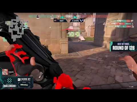 100 Thieves vs 5 EMPS (Game 2) VALORANT Champions Tour VCT Esports Tournament