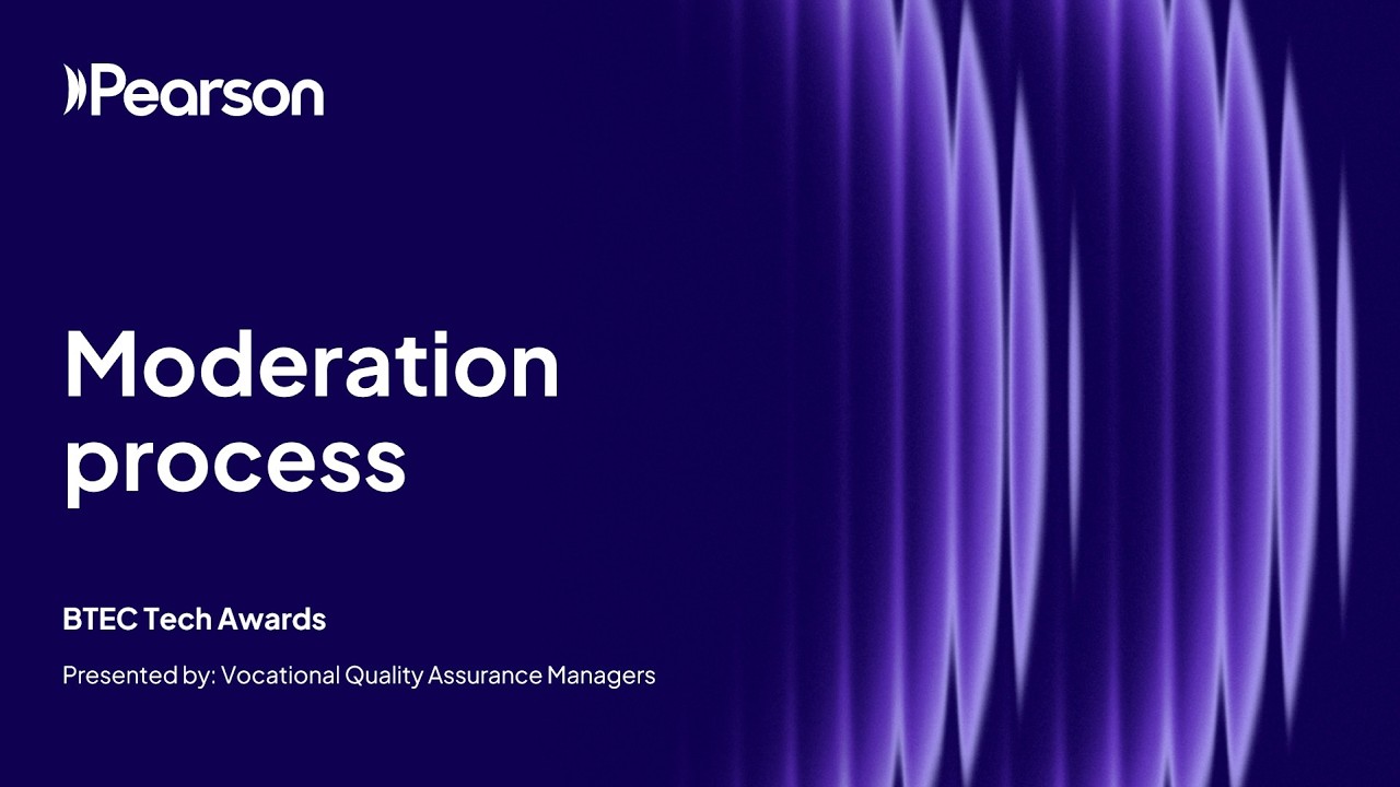 BTEC Tech Awards - Moderation (Updated Oct 2025)