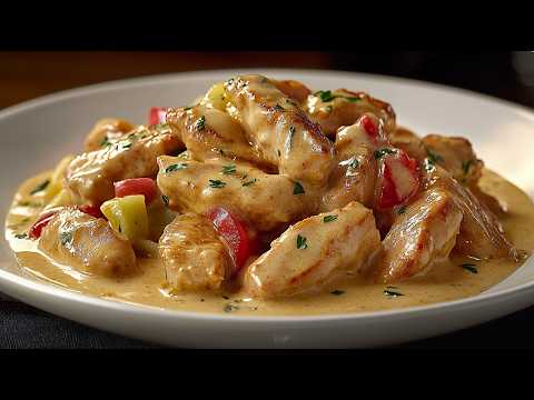 ❗️This creamy chicken recipe is so delicious! I learned this trick in an expensive restaurant!