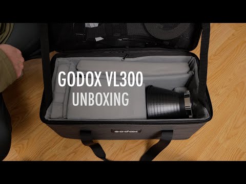 GODOX VL300 UNBOXING