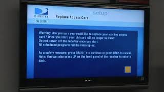 How to Program a DirecTV Card