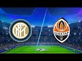 Inter vs shakhtar donetsk live