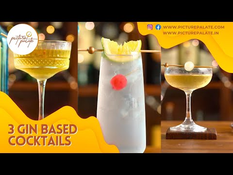 3 Gin-Based Cocktails You NEED to Try Now! | Recipes by Picture palate