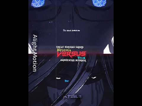 Buddha vs Thor | #debate #recordofragnarokedit #manga