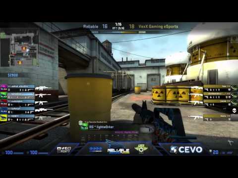 VexX Gaming vs Reliable Gaming (de_train) | CEVO-Professional