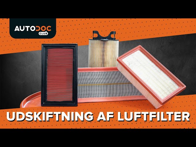 Se en videovejledning til hvordan du udskifter Luftfilter på ALPINA B3 Coupe (E46)