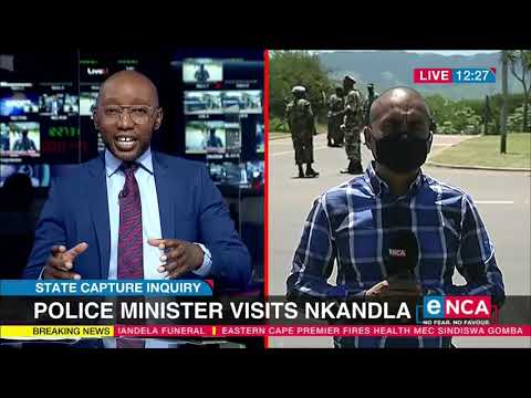 State Capture Police Minister visits Nkandla
