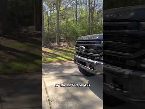 6” LIFTED F-250 vs 10” LIFTED F-350
