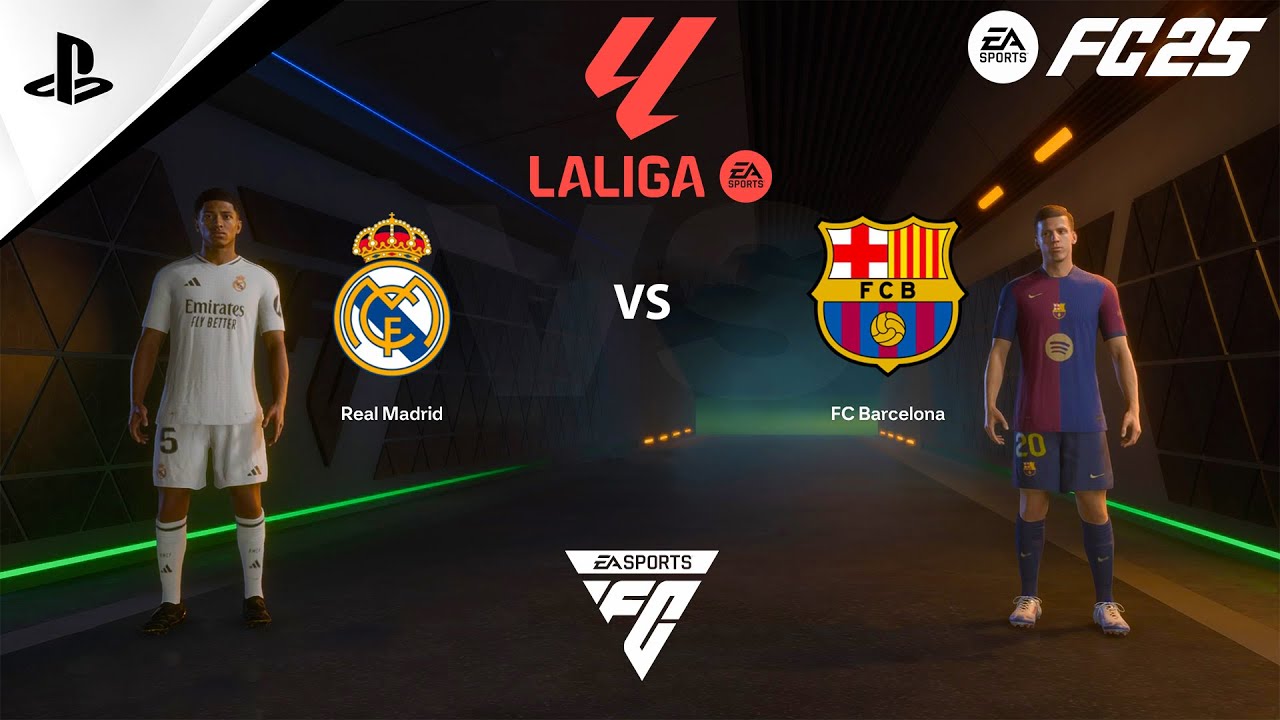 FC 25 PS4 - Real Madrid vs FC Barcelona | LaLiga EA SPORTS 24/25