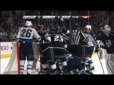 NHL 2014 10 12 Winnipeg Jets vs Los Angeles Kings