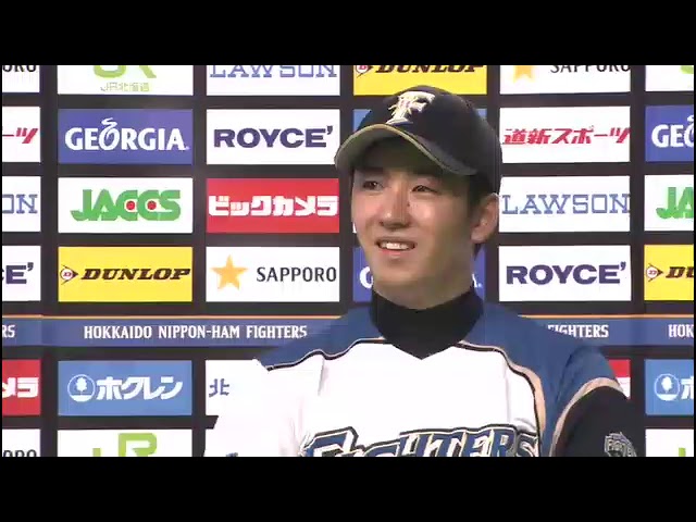 ファイターズ・斎藤佑樹投手ヒーローインタビュー 6月6日 北海道日本ハムファイターズ 対 広島東洋カープ