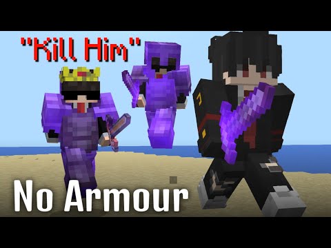 No Armour Challenge in Deadliest Minecraft SMP | Lapata SMP (S4-6)