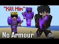 No Armour Challenge in Deadliest Minecraft SMP | Lapata SMP (S4-6)