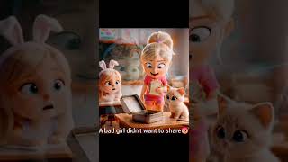 “Sad Kitten at School 😢 The Mean Girl Won’t Share | Baby Paws Part 1”