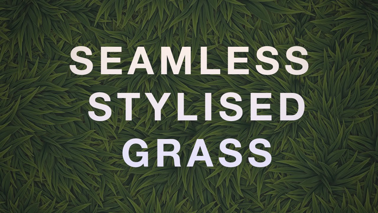 how to make hand painted grass textures