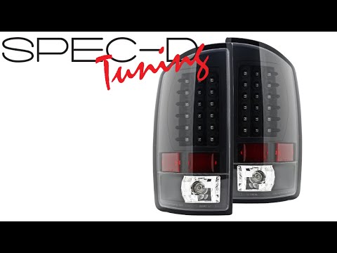 Anzo Dark Smoke Tail Lights For 02-06 Dodge Ram 1500/2500/3500 - 03 04 05