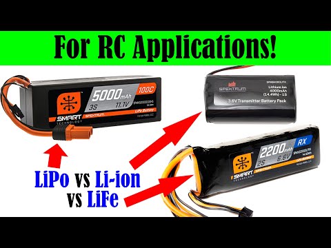 Basics of LiPo vs Li ion vs LiFe Batteries Explained