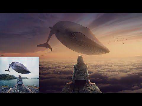 Neon Glow Effect Portrait Photoshop Tutorial