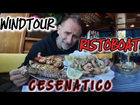 Seafood lunch on a boat in Cesenatico 🚤🍽️ | RistoBoat Windtour: A UNIQUE EXPERIENCE AT SEA! - Cec...