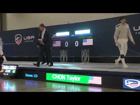 Junior Olympics 2023 CMS - GOLD - Anthony Jiang v Taylor Chon