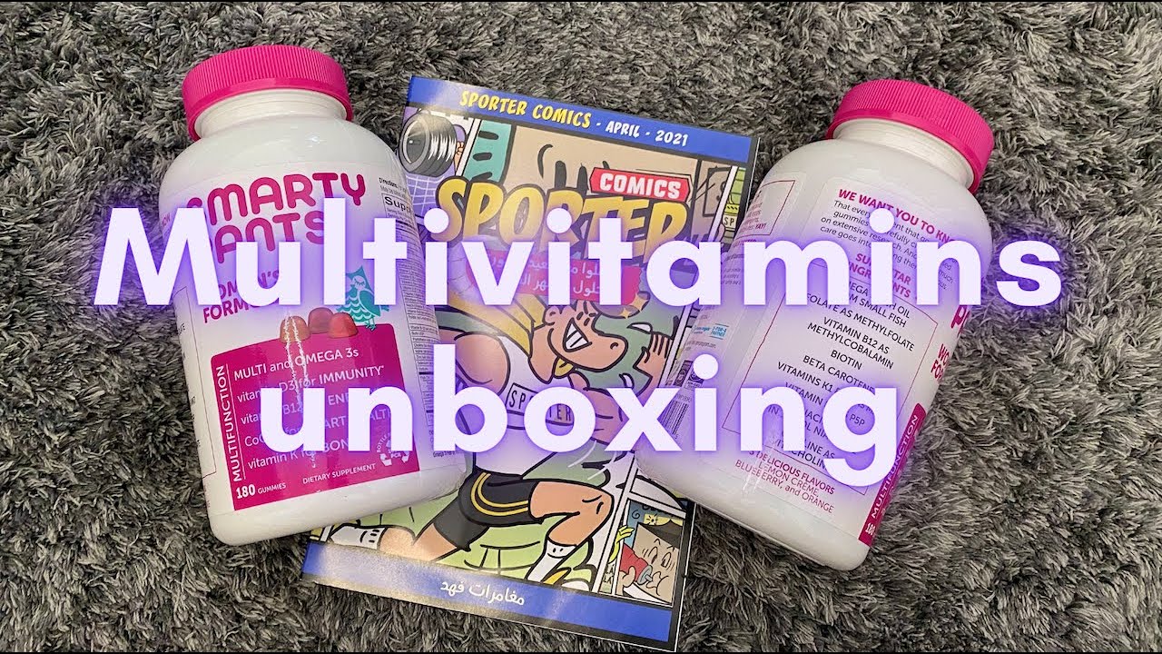 Smarty Pants Multivitamin Gummies for Women | Sporter unboxing asmr