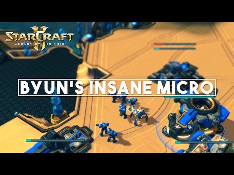 Starcraft II - Byun's Insane Micro | Spotlights 21