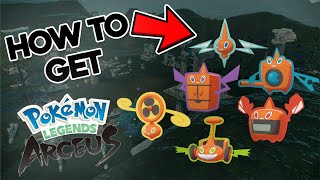 HOW TO GET ROTOM and CHANGE FORMS in POKEMON LEGENDS ARCEUS