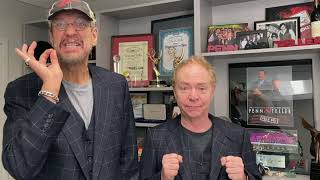Penn & Teller announcing Rio reopening 2020
