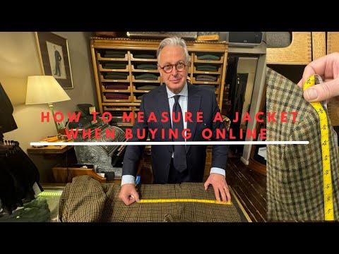 How To measure a jacket when buying online