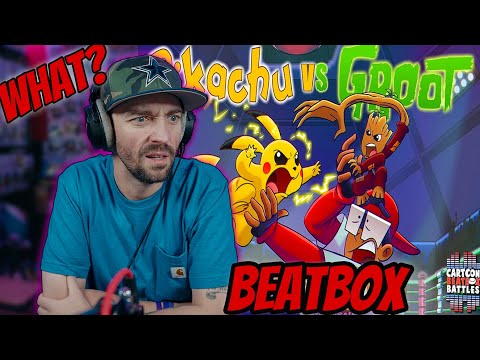 Pikachu vs Groot Remastered - Cartoon Beatbox Battles @verbalase REACTION!!