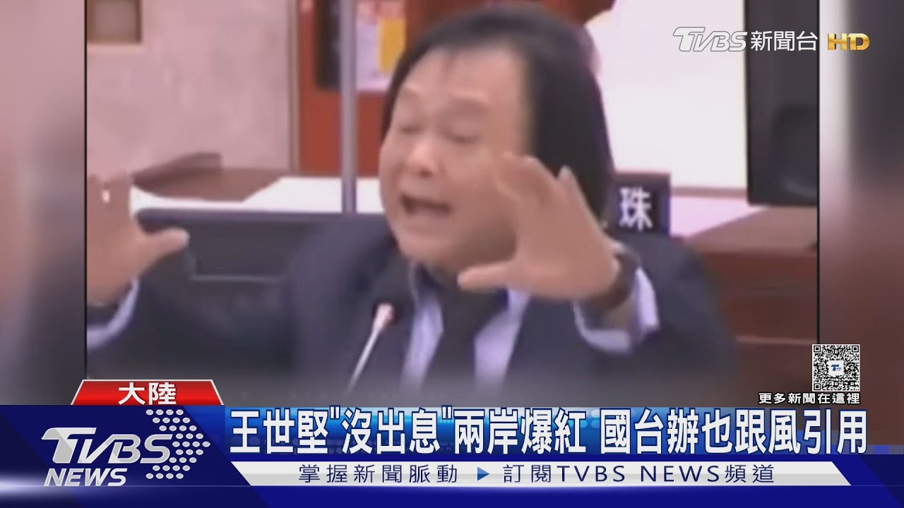 王世堅「沒出息」歌爆紅！大陸國台辦引用金句「連滾帶爬」酸綠
