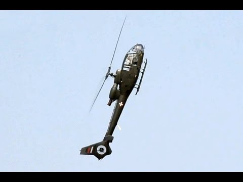 Batajnica Airshow 2012 - SA342 Gazelle demonstration
