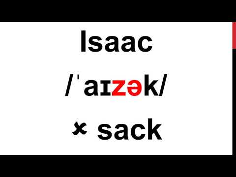 KC Pronunciation 88 – Isaac 的正音