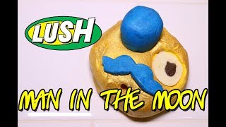 LUSH Man In The Moon 🌚 BUBBLE BAR Demo & Review Christmas 2017