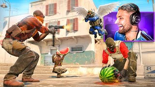 CS2, mas cada jogador tem um SUPER PODER diferente! (esse MOD foi longe demais...)